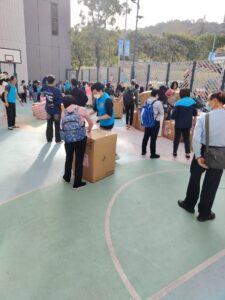 After the Tai Po Wang Fuk Court fire, we promptly delivered essential supplies to the Tai Po community center