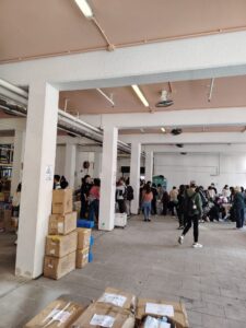 Delivering supplies swiftly to those in need